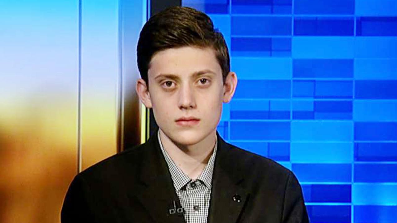 Kyle Kashuv has a positive message for the Trump White House