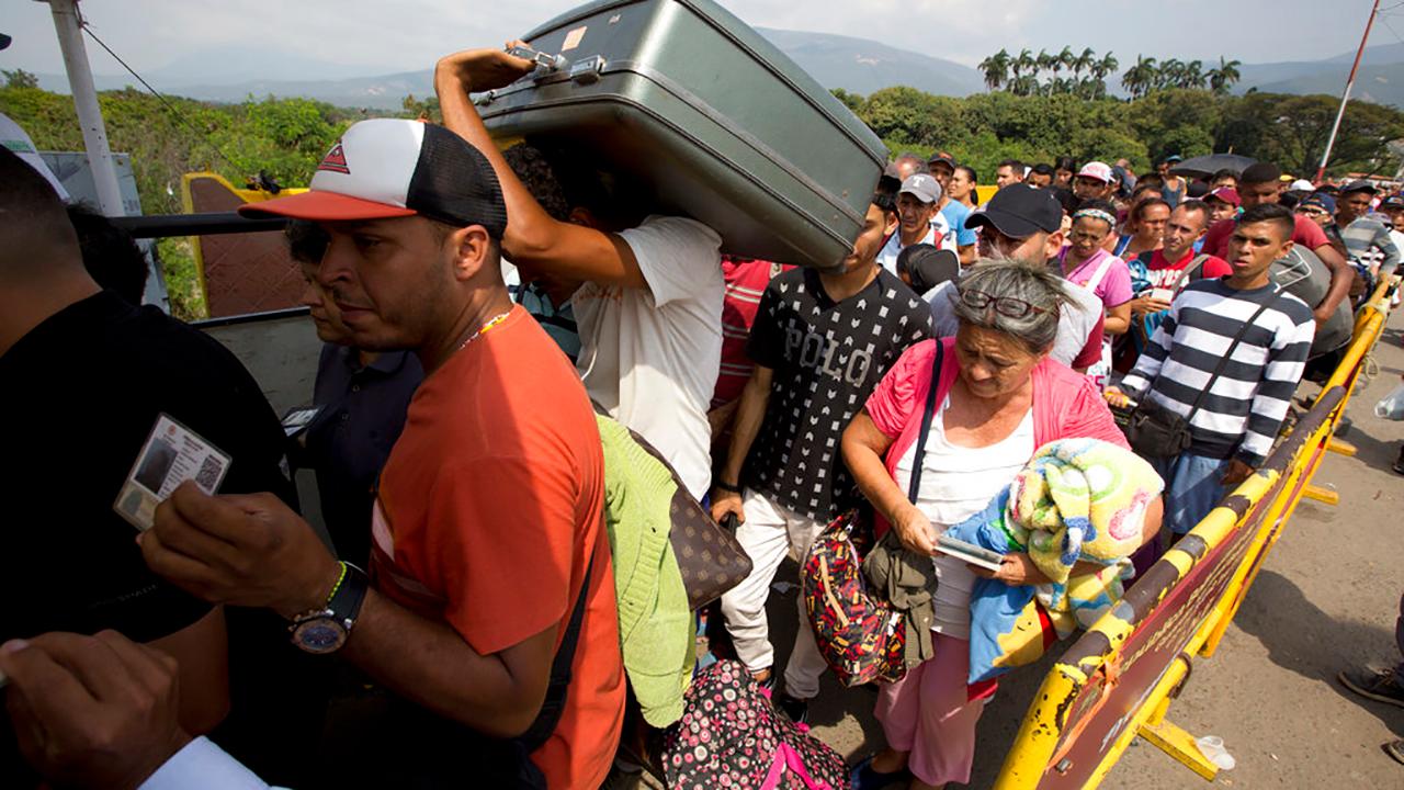 Desperate Venezuelans emigrating as country near collapse