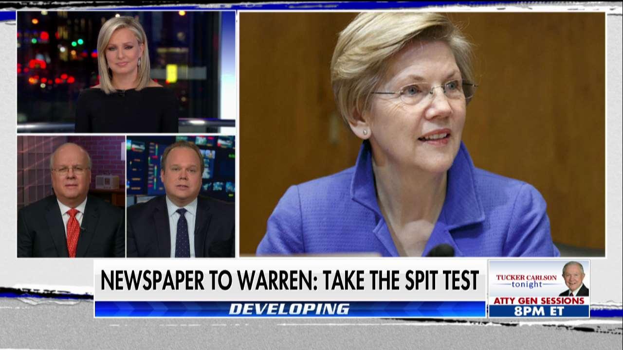 Newspaper to Elizabeth Warren: Take DNA Test to Resolve Debate on Native American Heritage