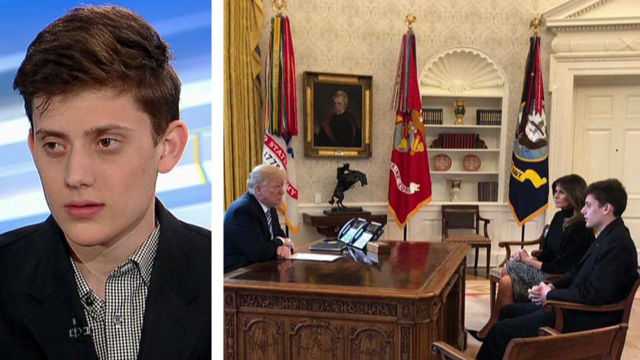 Parkland student discusses his meeting with President Trump