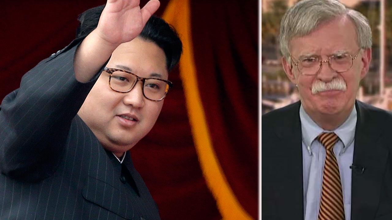 Bolton: Threat of military force has Kim Jong Un's attention