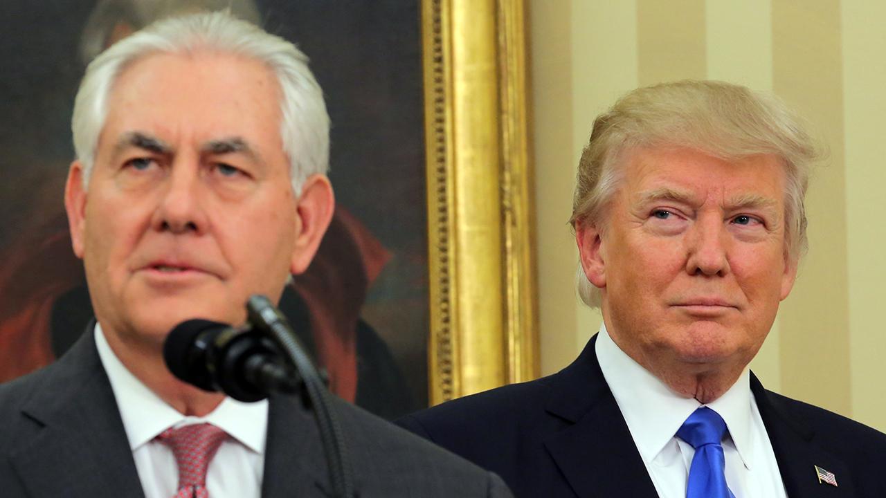 President Trump asked Rex Tillerson to step aside