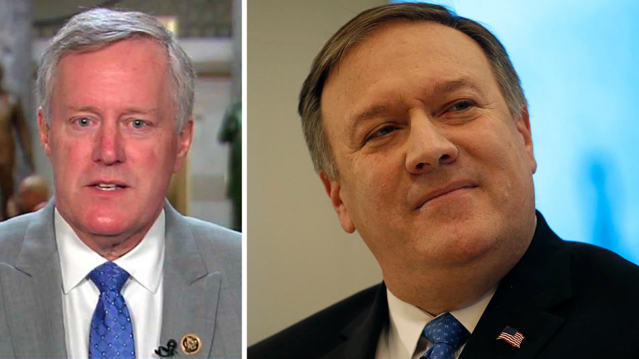 Rep. Meadows: Fully support the Pompeo nomination