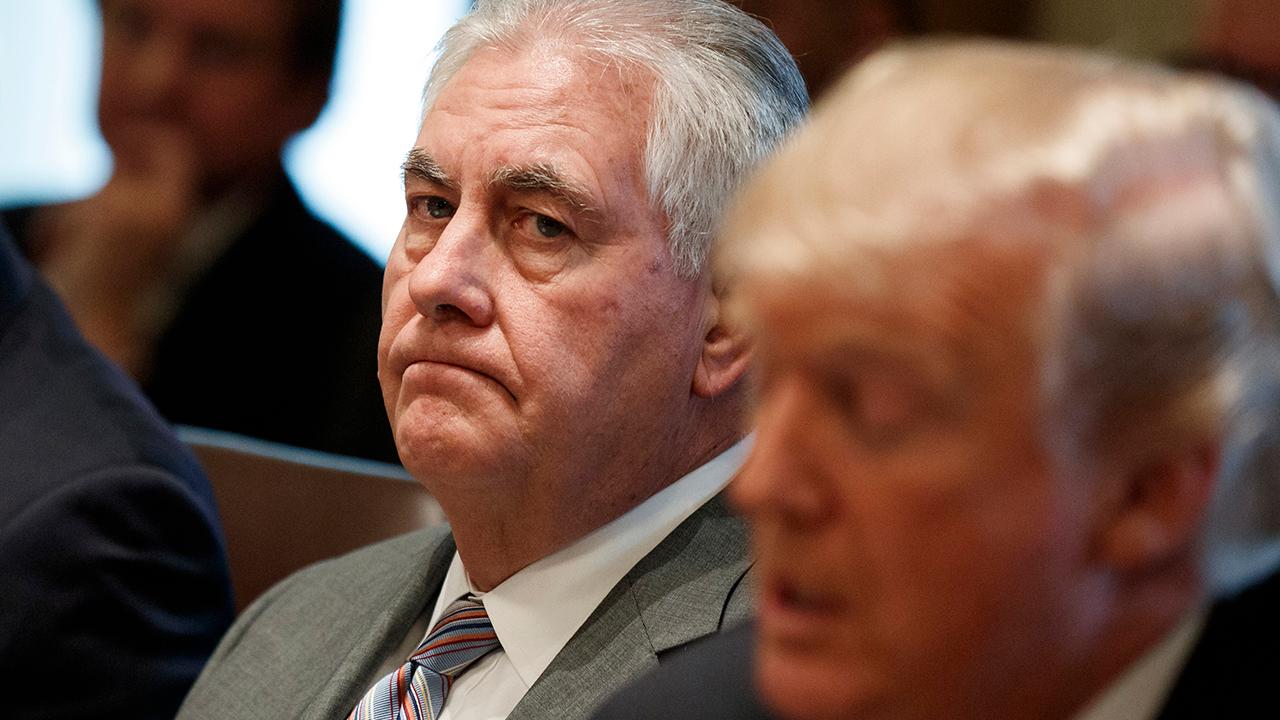 Tillerson is unaware as to why Trump is ousting him