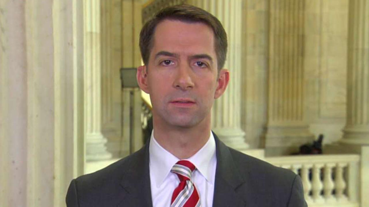 Sen. Tom Cotton: I'm honored to serve people of Arkansas