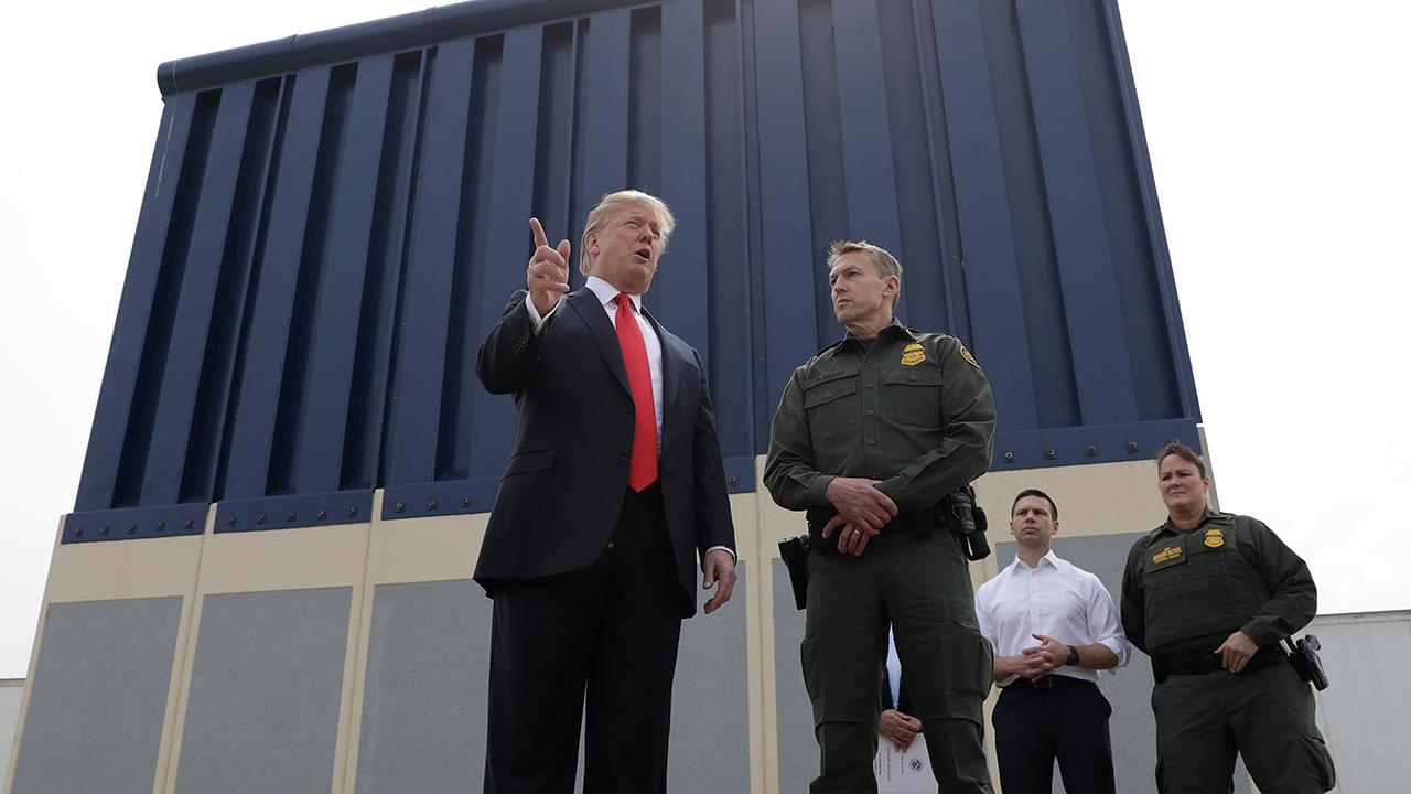 Trump: Border wall is our first line of defense