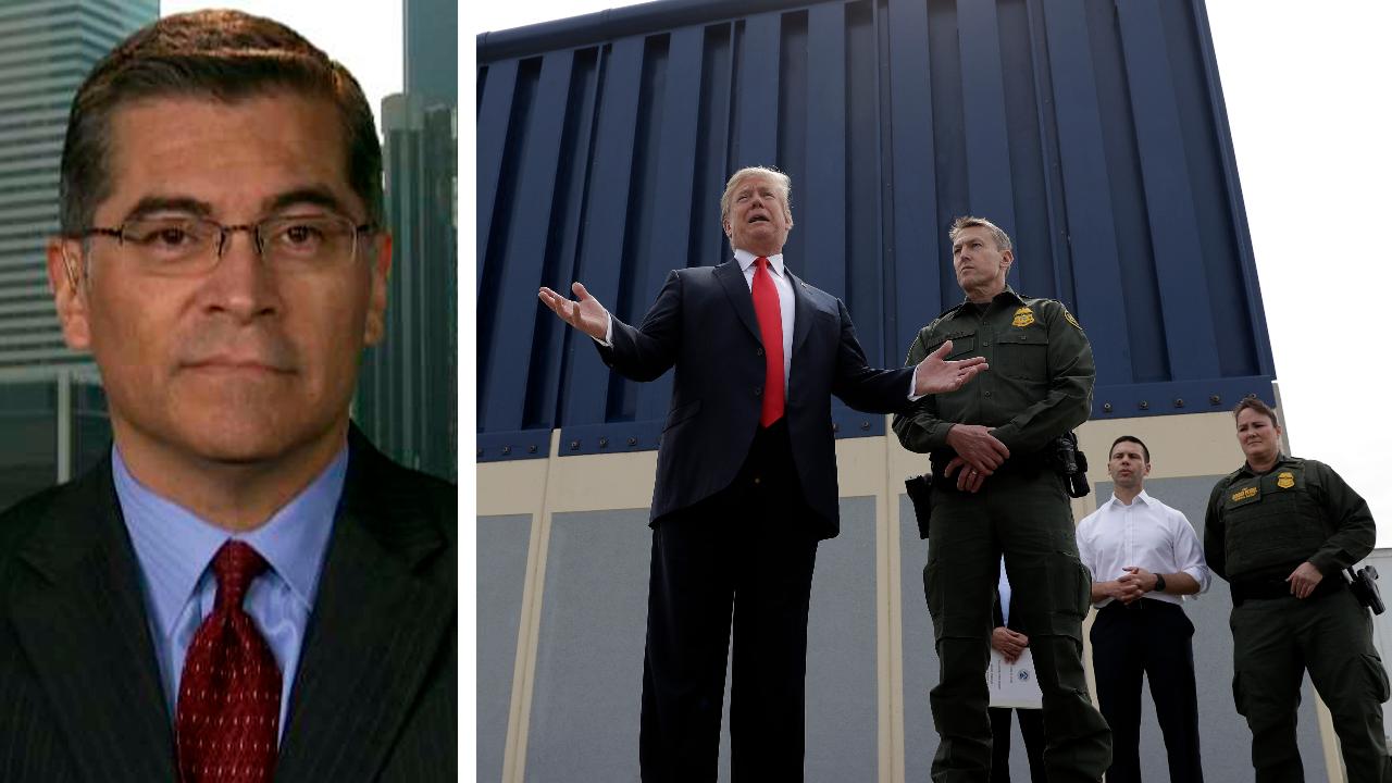 Becerra: Trump doesn't have authority to build border wall