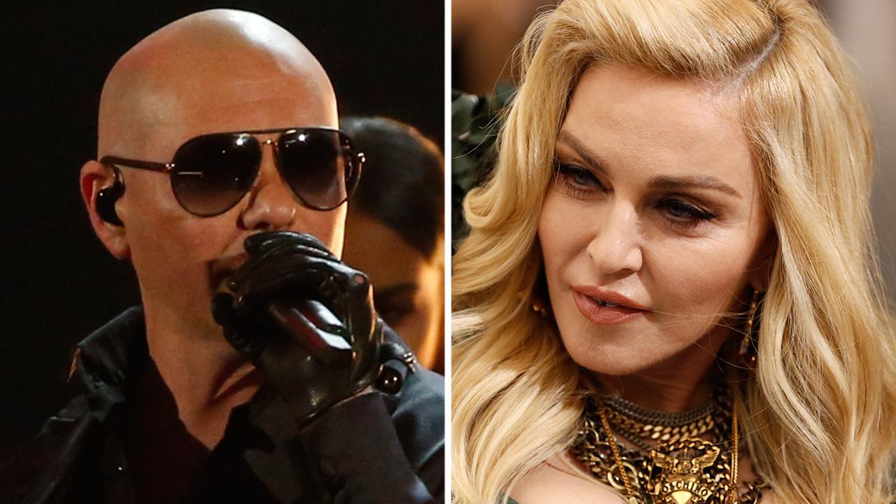 Madonna goes behind the camera; Pitbull to the big screen