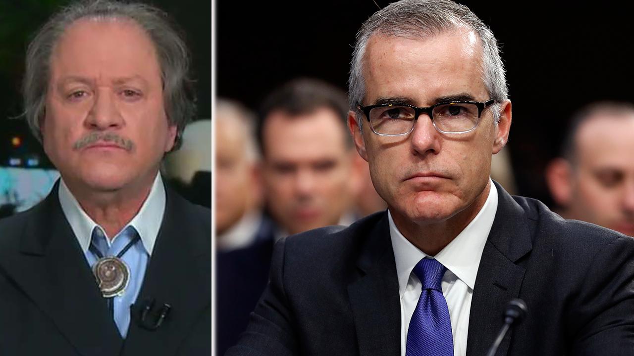 DiGenova: McCabe should have been fired a long time ago