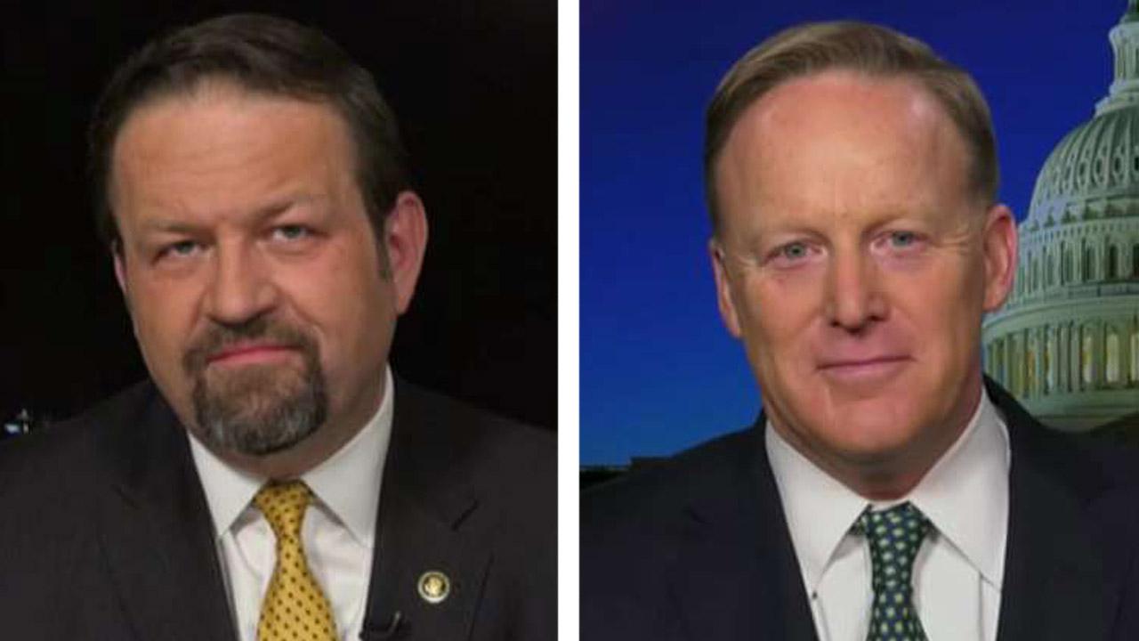 Gorka and Spicer react to opposition to Trump's CIA pick