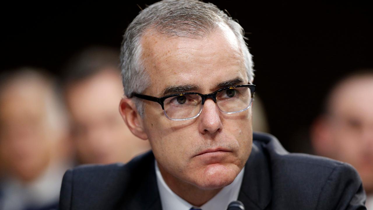 FBI's Andrew McCabe fired for misconduct after IG report