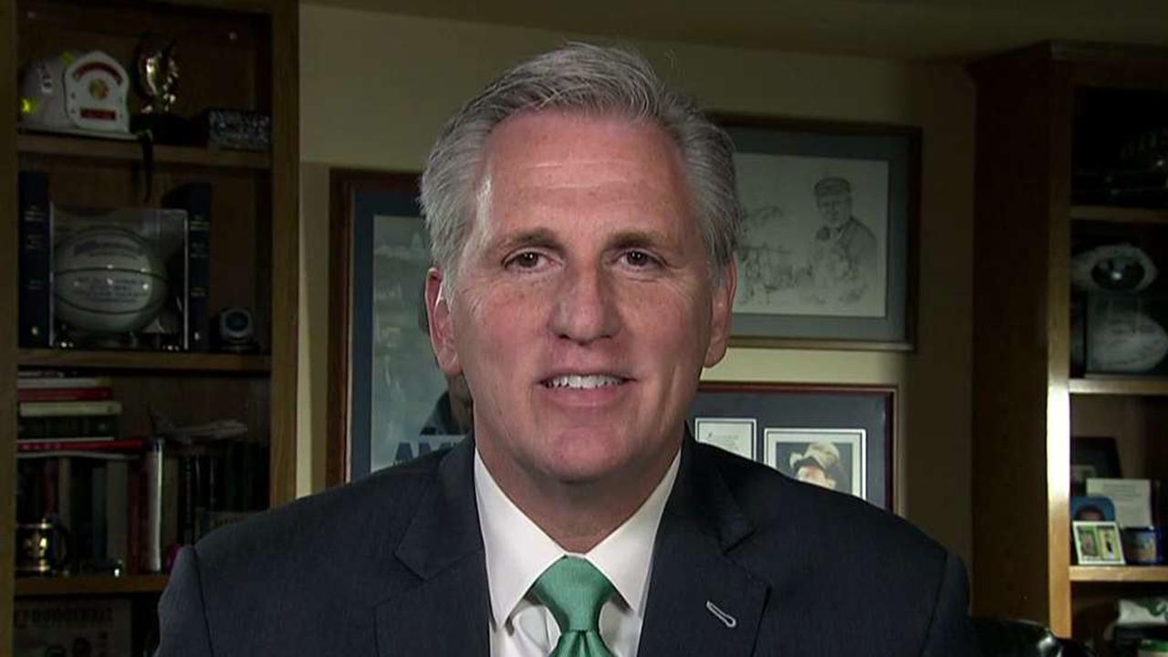 Rep. Kevin McCarthy reacts to DOJ decision to fire McCabe