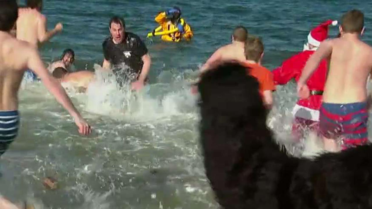 Todd Piro takes the 'plunge' for a good cause