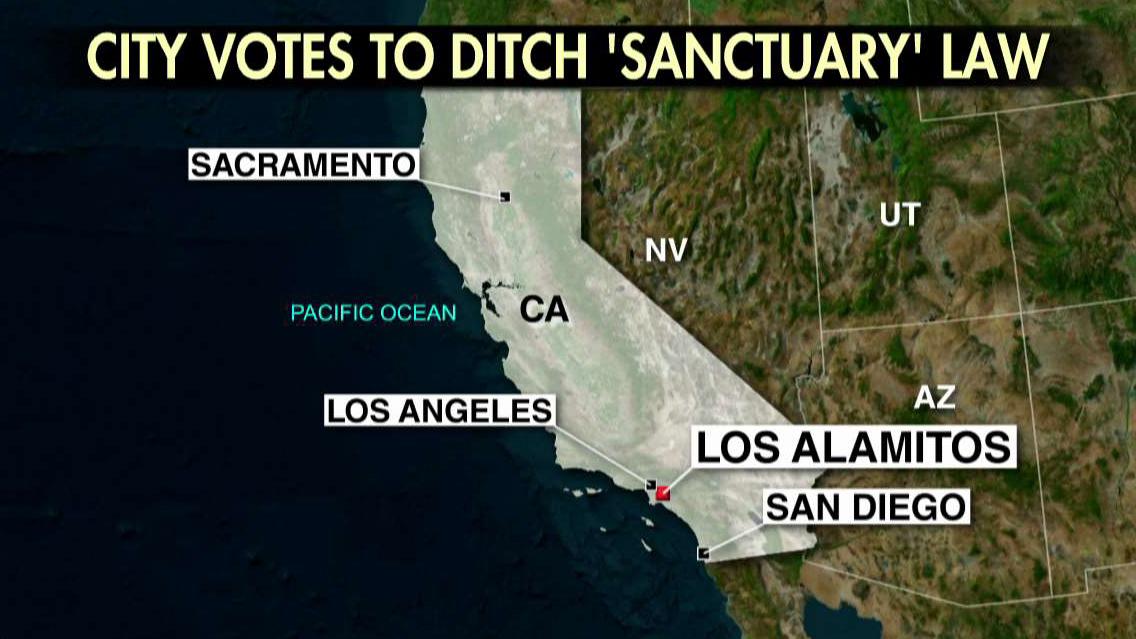 California city votes to challenge sanctuary policies