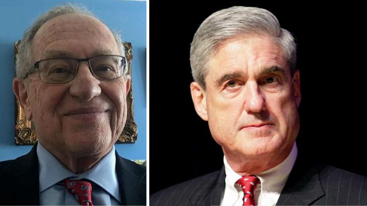 Dershowitz: Mueller investigation never should have begun