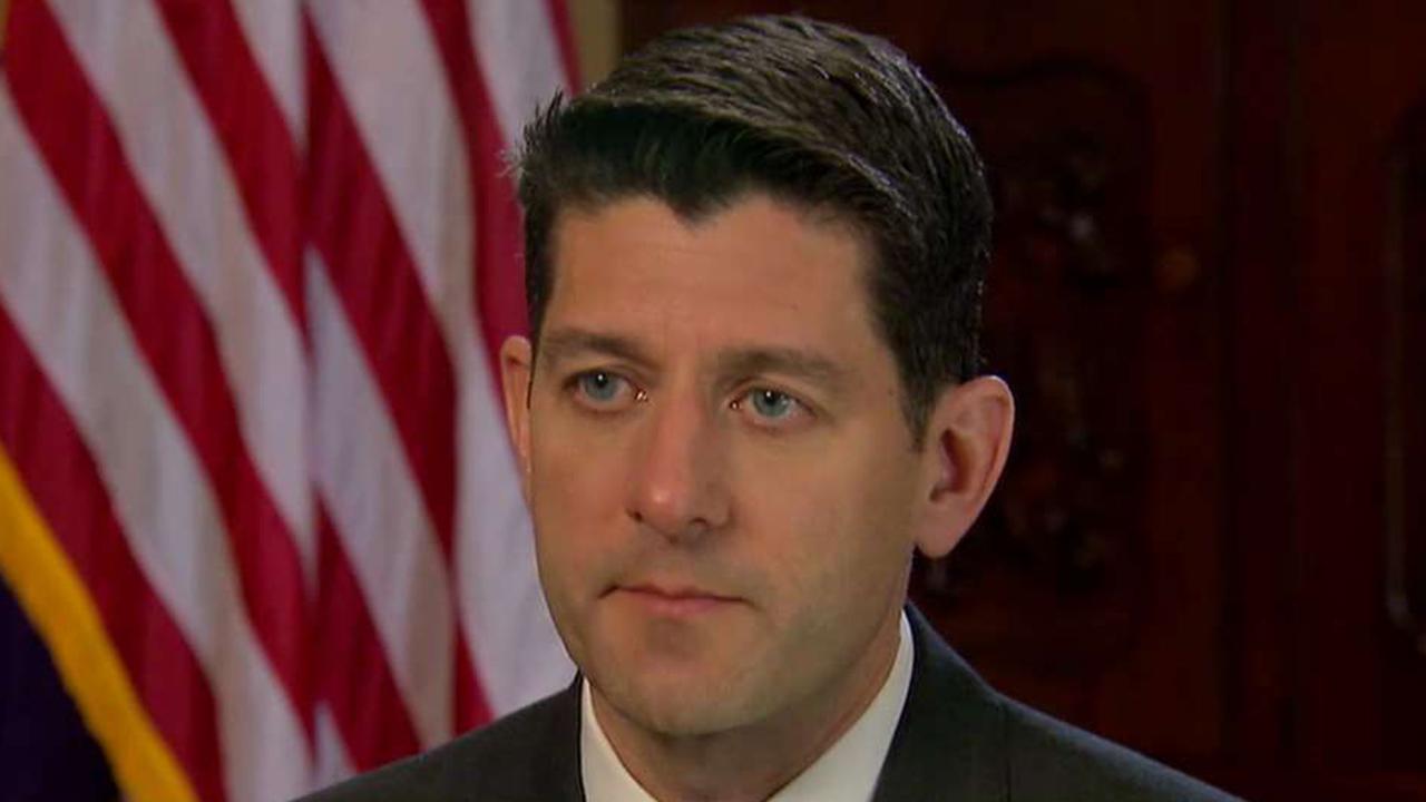 House Speaker Ryan defends military budget increase