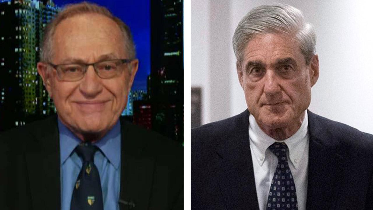 Dershowitz: Special counsel never should have been appointed