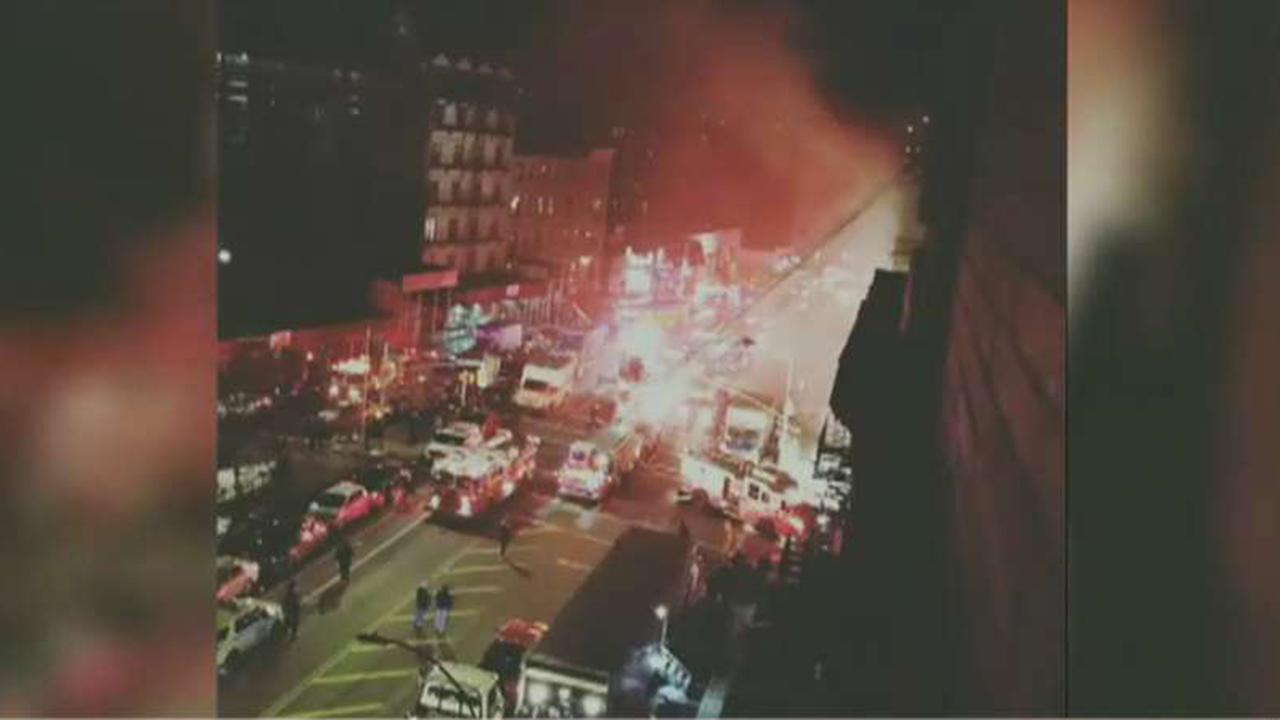 NYC firefighter dies battling massive blaze on movie set