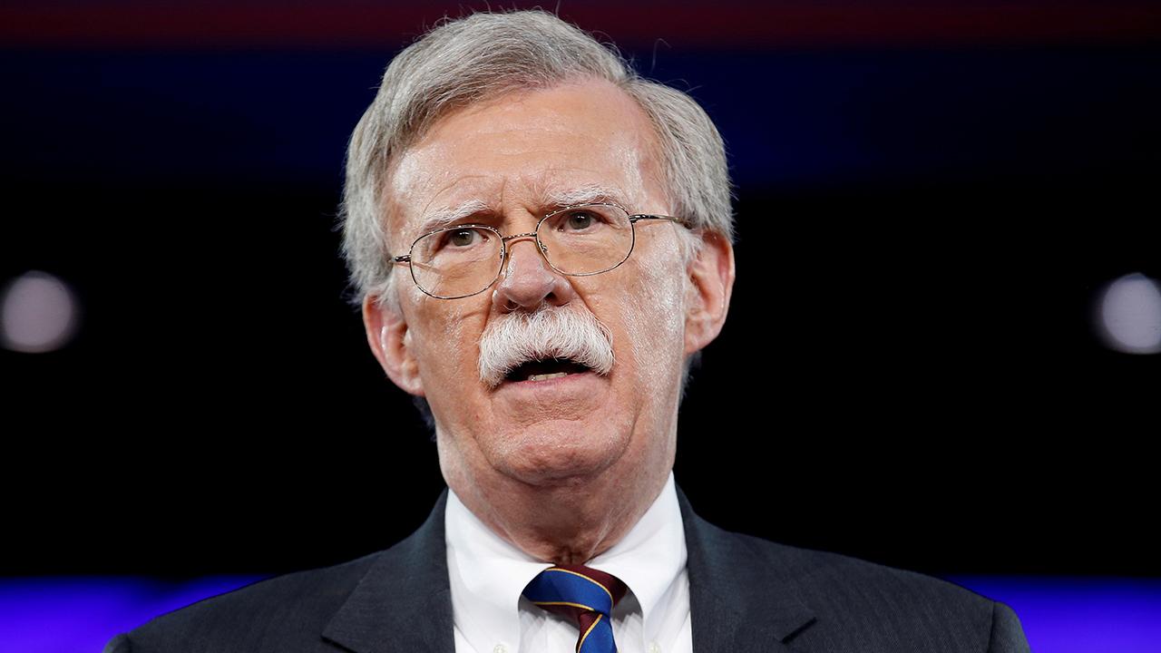 John Bolton embracing the national security challenges