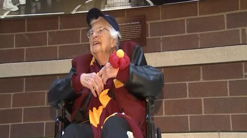 Sister Jean from Loyola Chicago is campus superstar