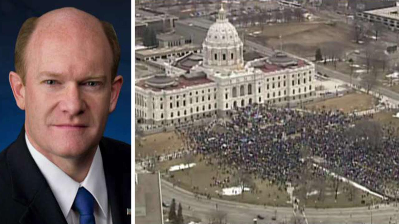 Chris Coons on battle over gun rights
