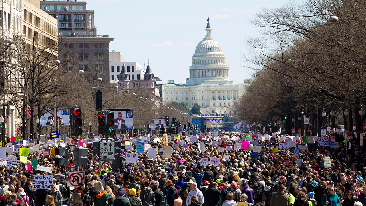 Does the March for Our Lives have a cohesive message?