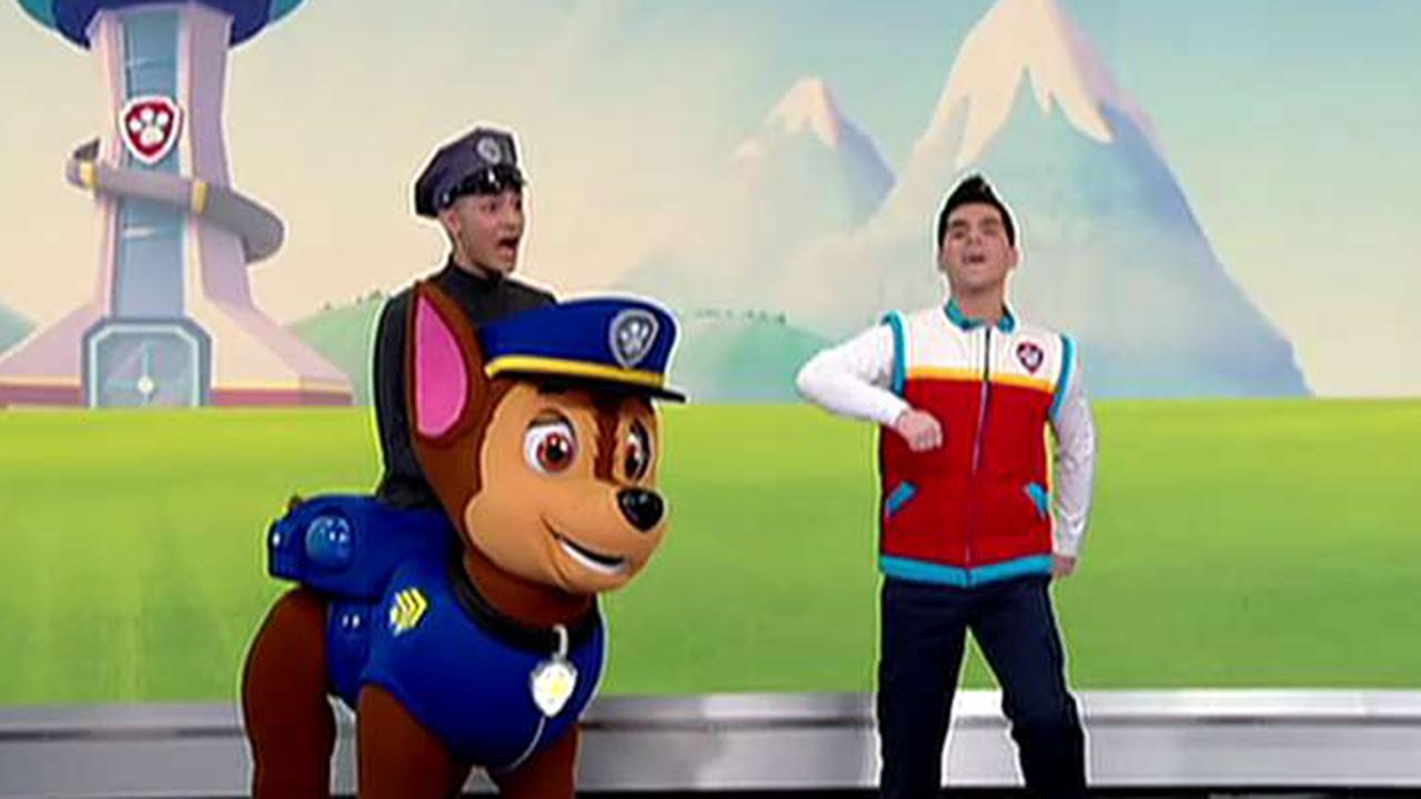 'PAW Patrol Live!' visits 'Fox & Friends'