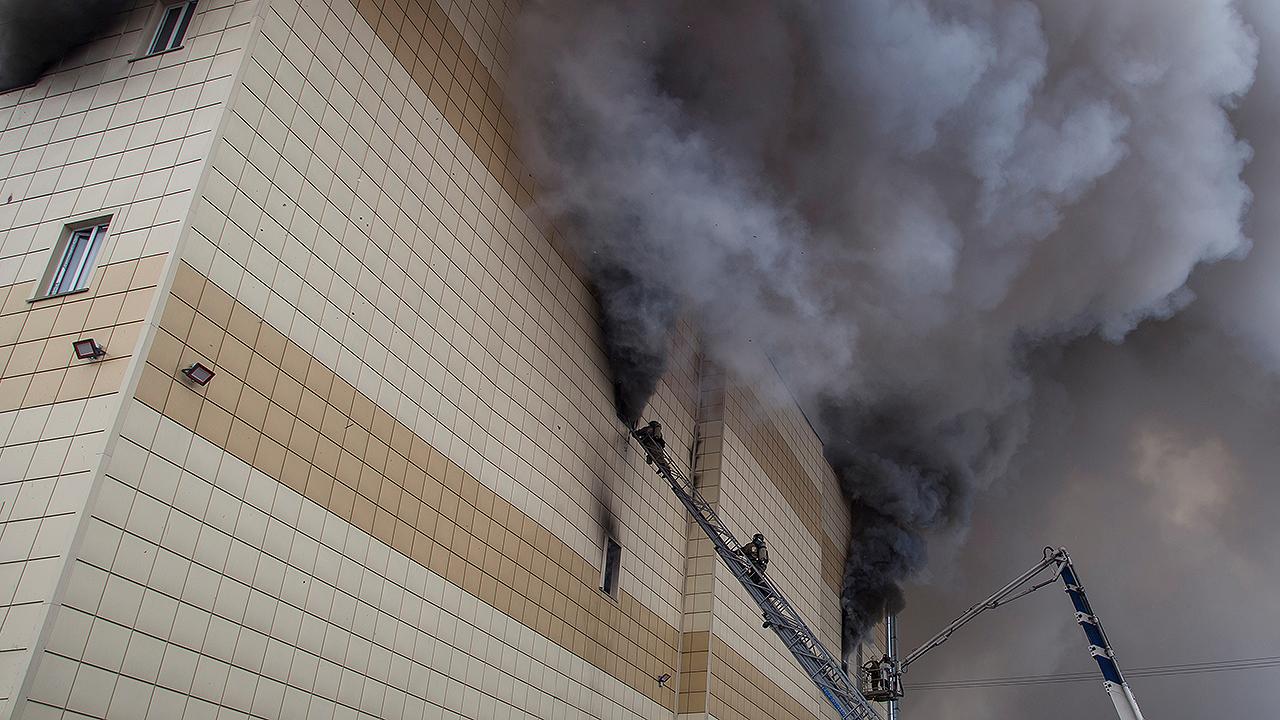 At least 64 killed in fire at Russian mall