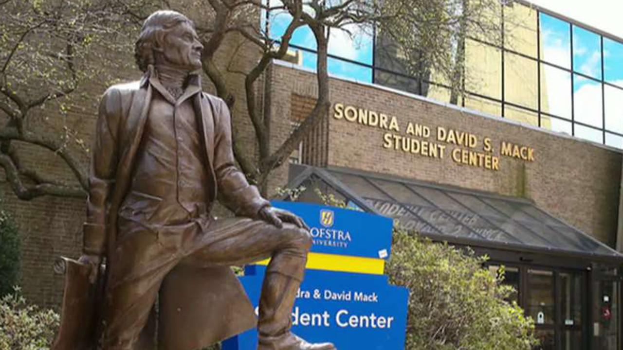 Hofstra students want Jefferson statue removed