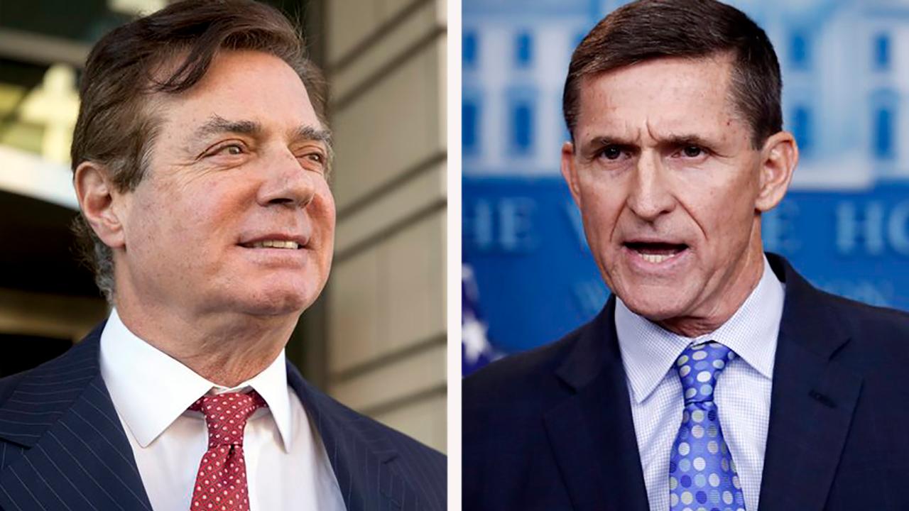 White House deflects questions on Flynn and Manafort pardons