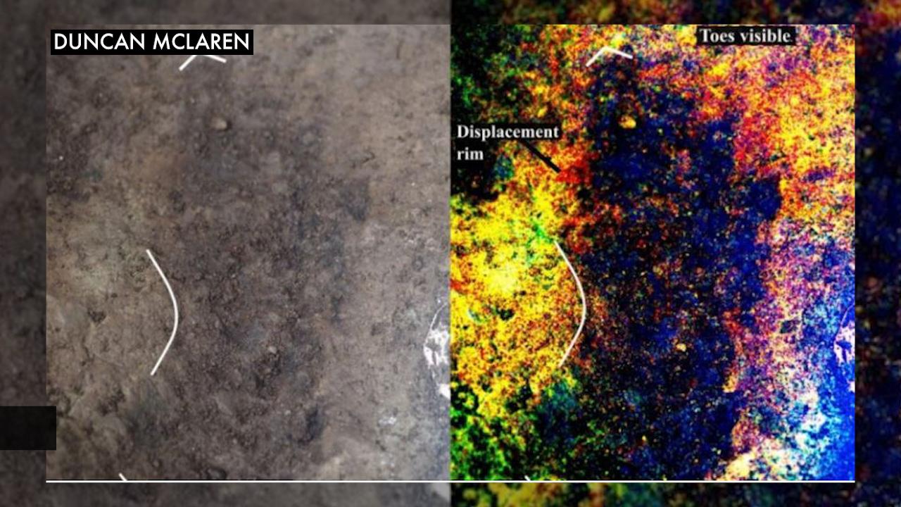 Oldest human footprints in North America discovered
