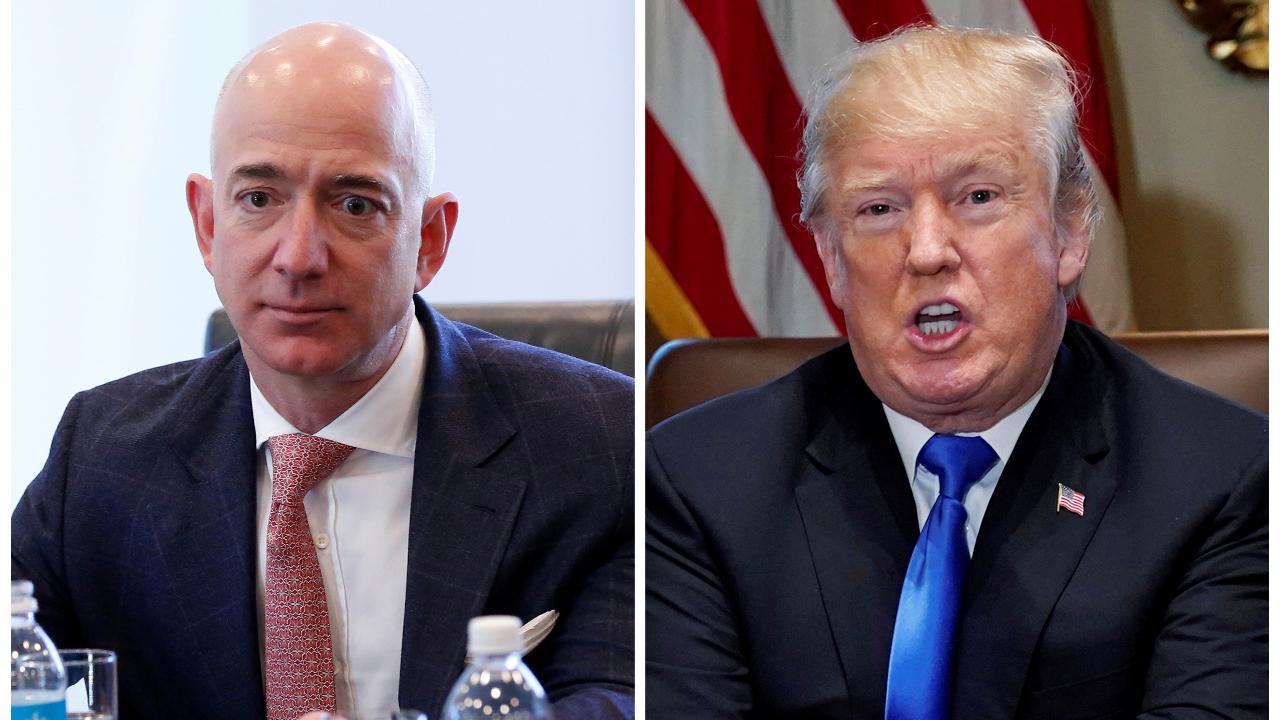 President Trump lashed out at Amazon on Twitter a day after an Axios report said he planned to ‘go after’ the retail giant. Here’s a look back at Trump’s beef with Amazon.