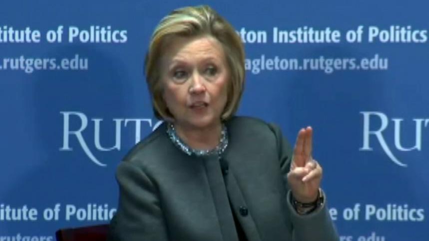 Hillary Clinton: Republican Party is being 'held captive'