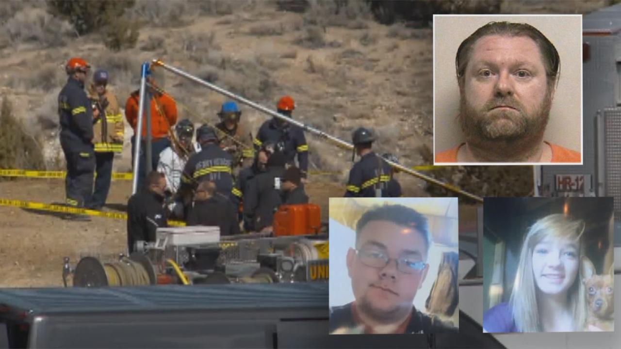 Man charged with murder of missing teens found in Utah mine