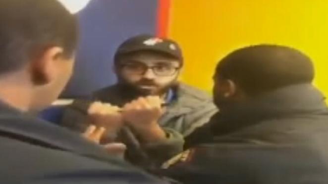 Caught on video: New Jersey cops harassing Domino's manager