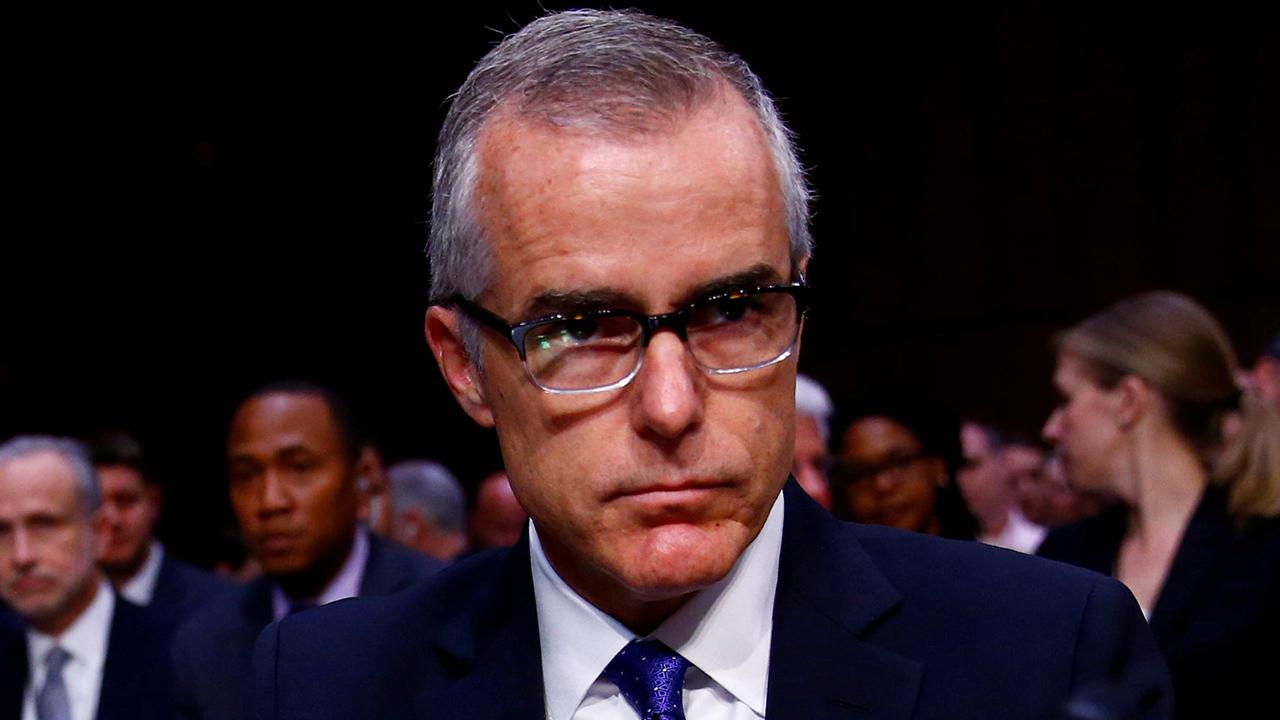 Andrew McCabe accused of lying to the Justice Department