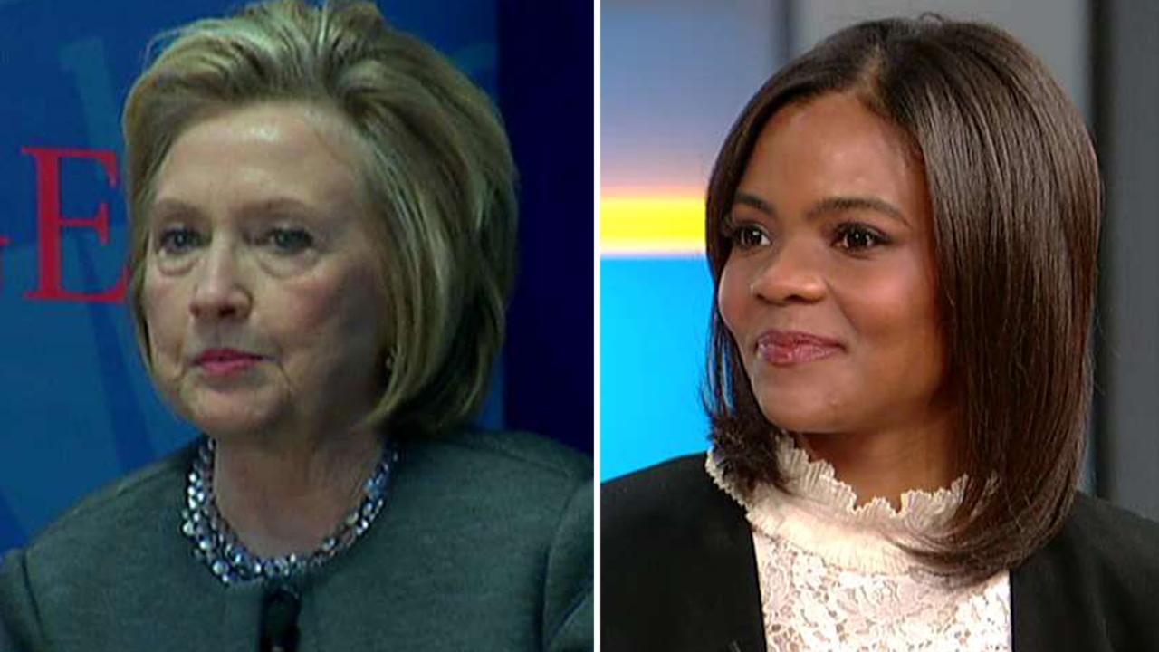 Candace Owens: Clinton's comments 'remarkably tone deaf'