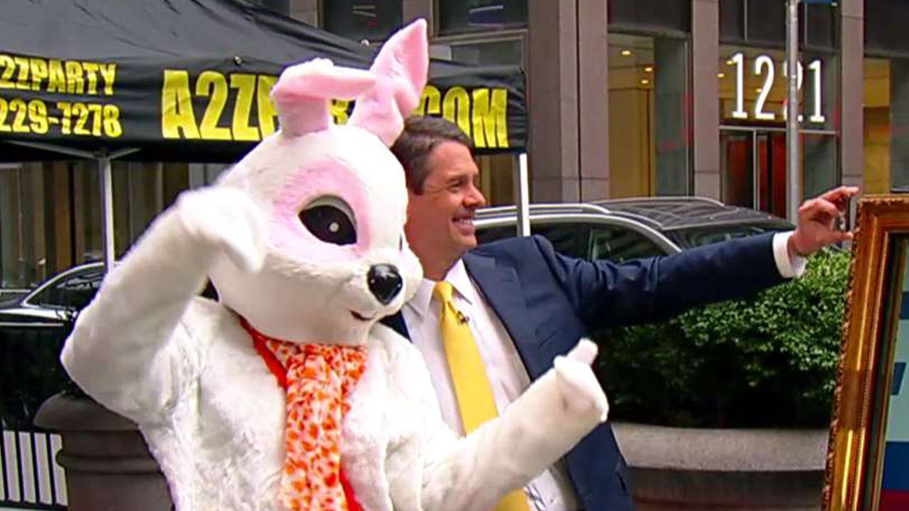 'Fox & Friends' gets a visit from the Easter Bunny