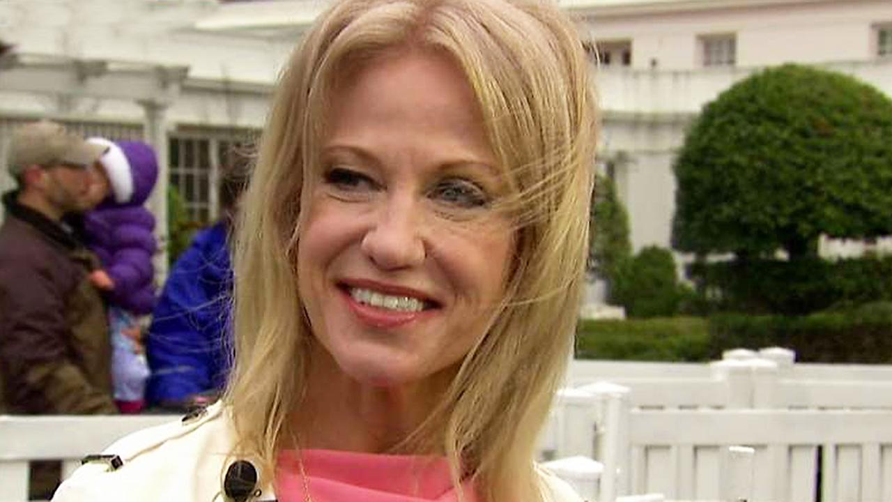 Conway on upcoming Trump-Abe meeting, allegations of leaking