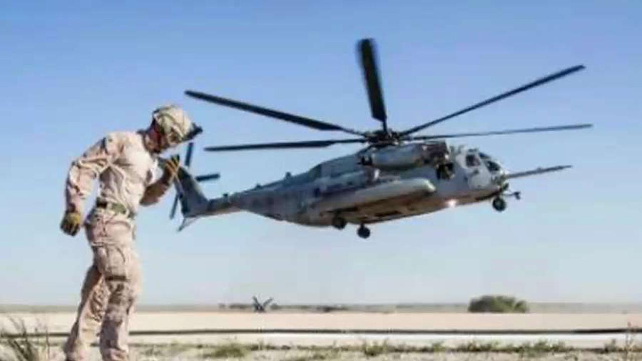 4 Marines feared dead in helicopter crash