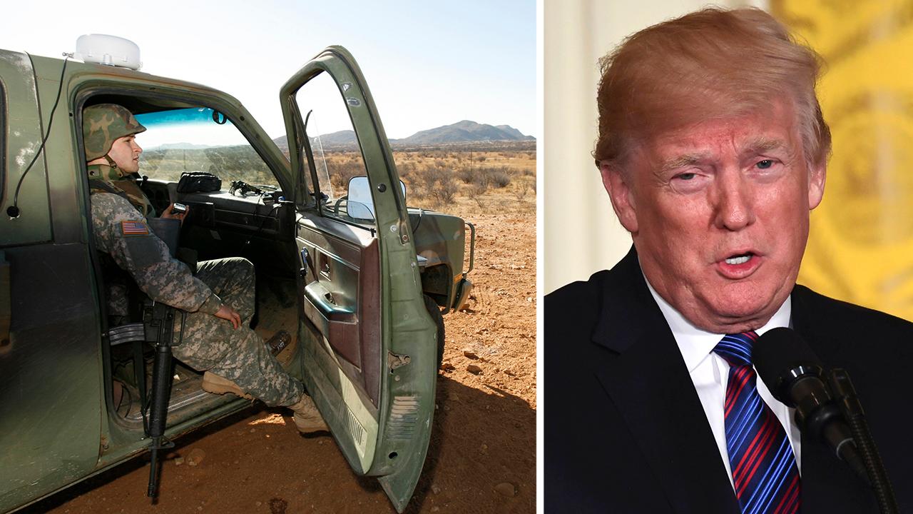 Trump plans to mobilize National Guard to secure border