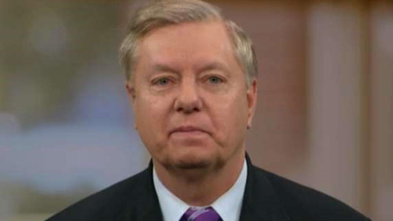 Sen. Graham talks new Russian sanctions, Syria strategy