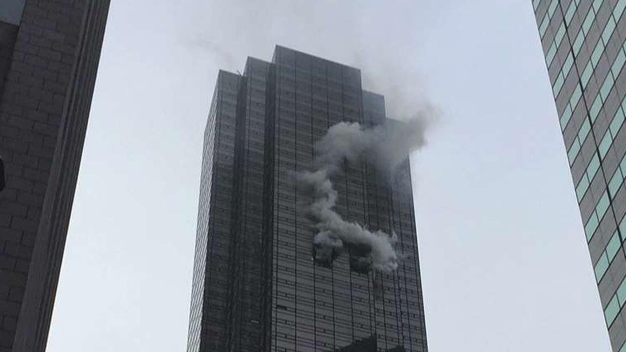 FDNY crews battle blaze at Trump Tower
