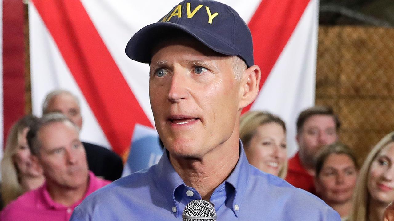 Florida Governor Rick Scott declaring candidacy for Senate