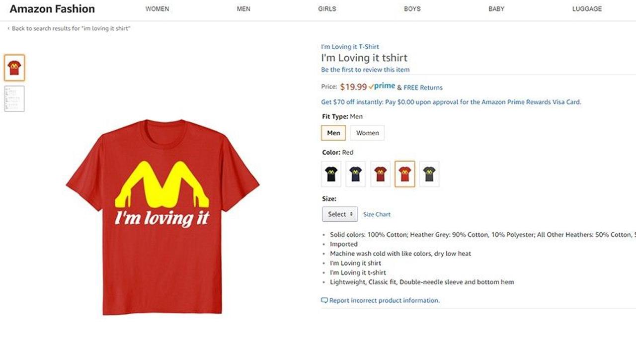 Mom goes viral after son wears McDonald’s parody T-shirt