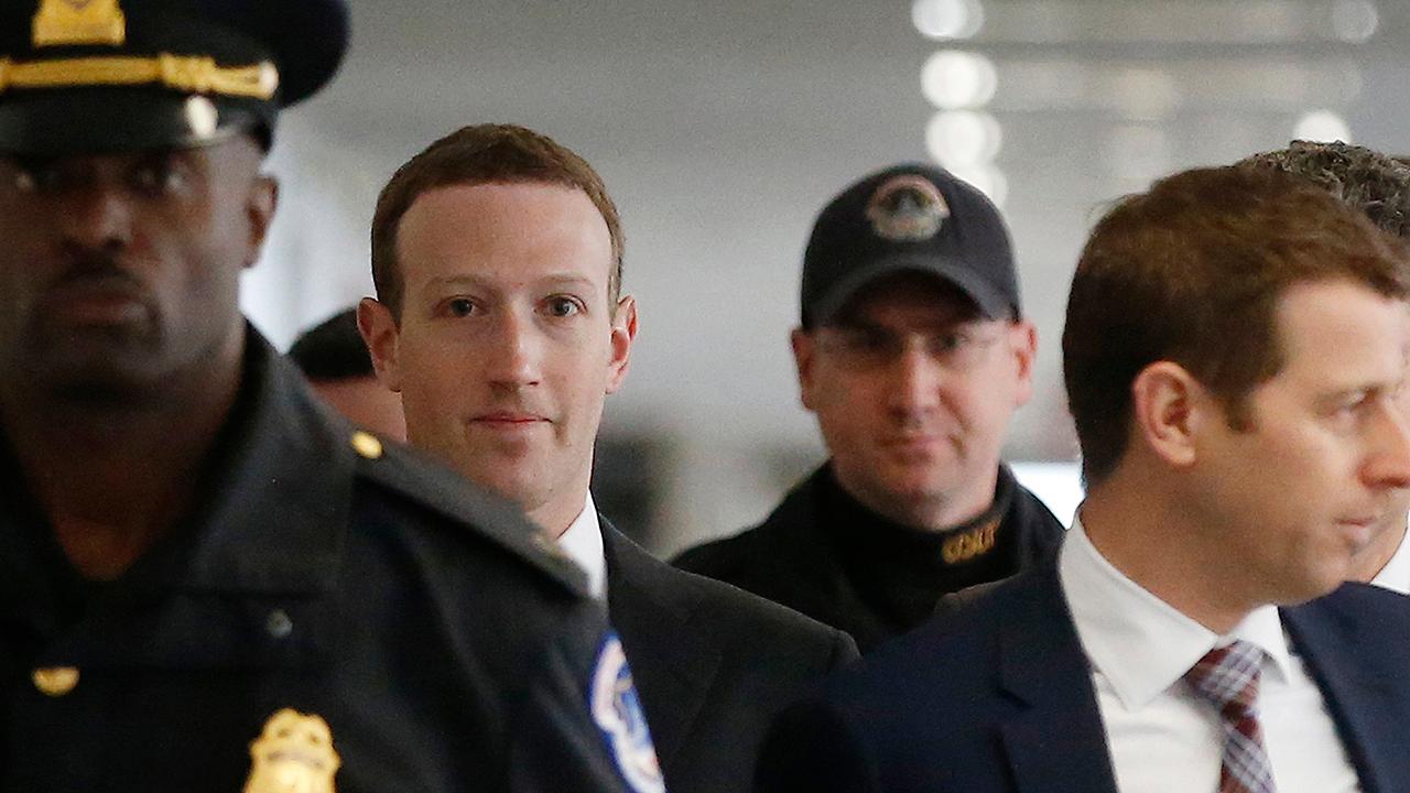 Mark Zuckerberg begins two days of testimony on Capitol Hill