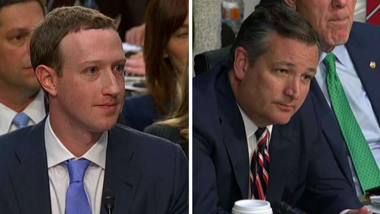 Sen. Cruz challenges Zuckerberg over Facebook's neutrality