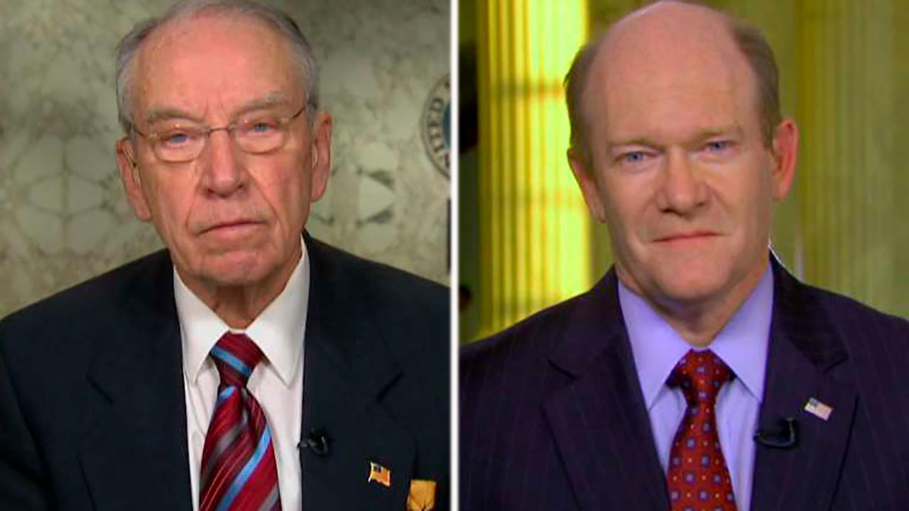 Grassley and Coons on Zuckerberg's congressional testimony