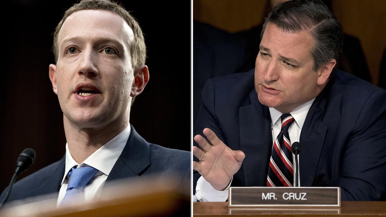 Cruz challenges Zuckerberg about silencing conservatives