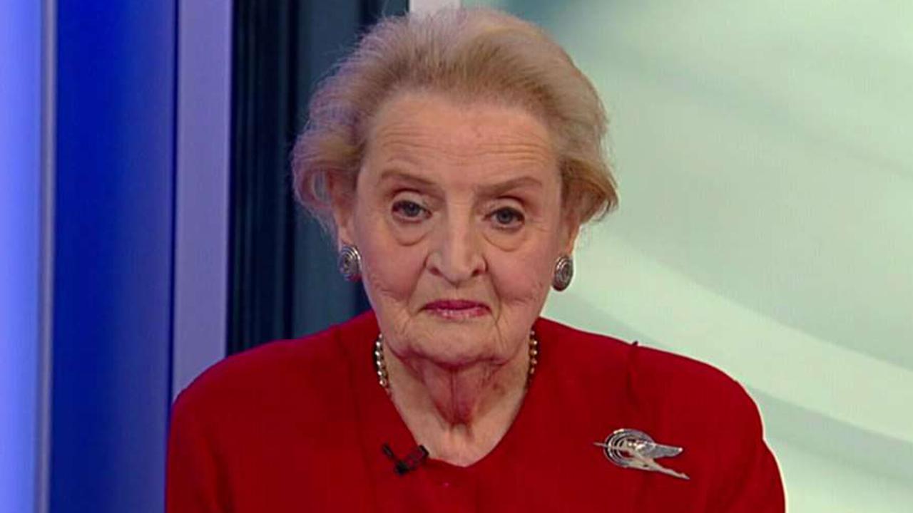 Madeleine Albright on Trump's response to Syria, North Korea